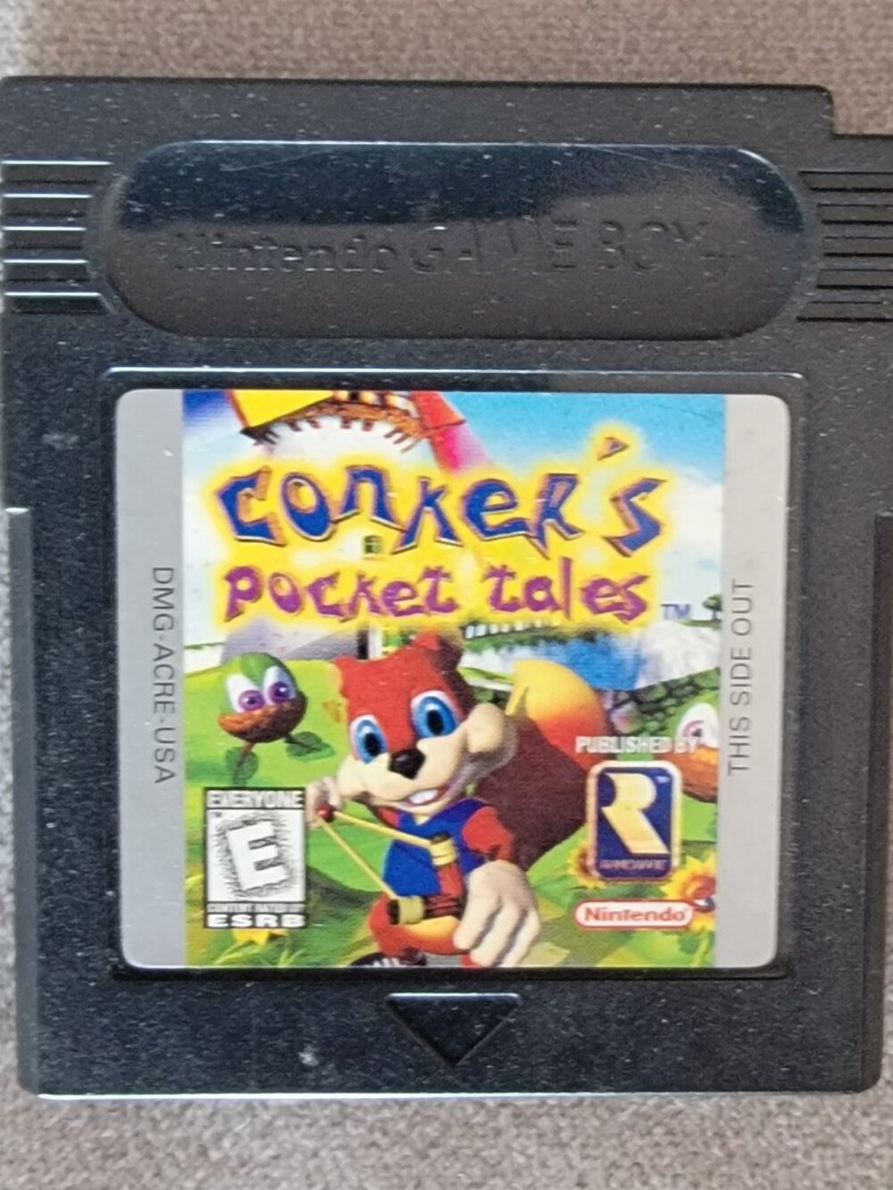 Conker's Pocket Tales for Nintendo Gameboy Color